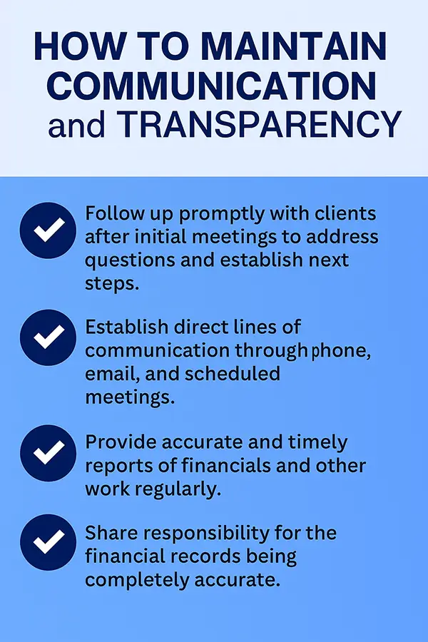 How to Maintain Communication and Transparency