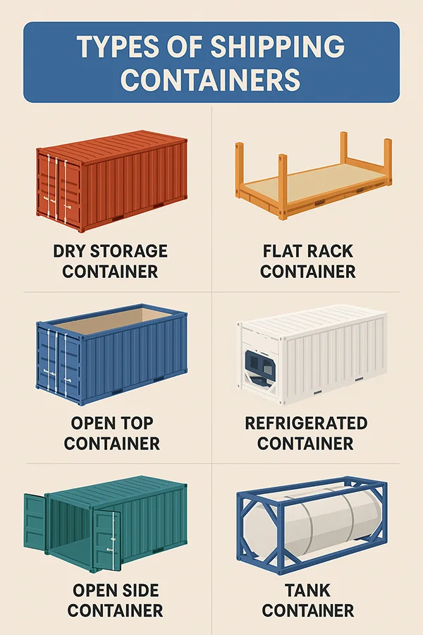 Types of Shipping Containers 