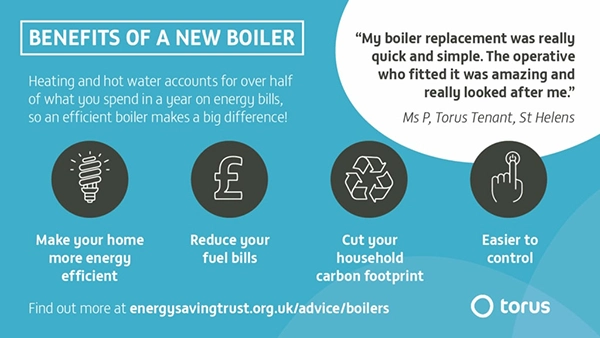 Benefits of a new boiler