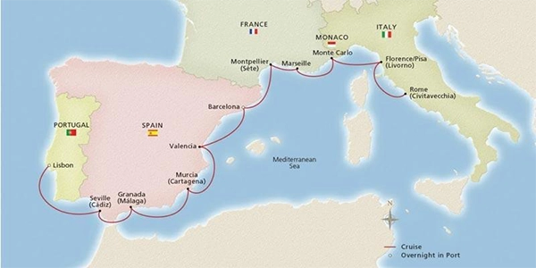 Mediterranean Itineraries 