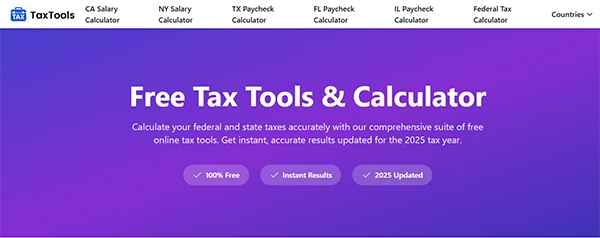 tax calculator