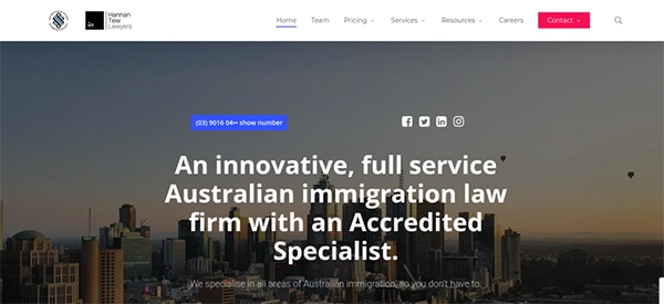 Hannan Tew Immigration Lawyers