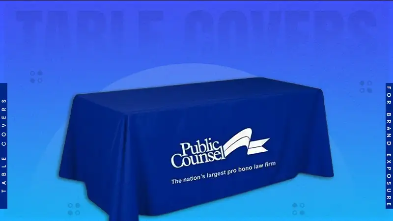 table covers for brand exposure