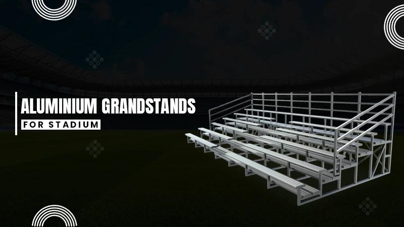 almunium grandstand