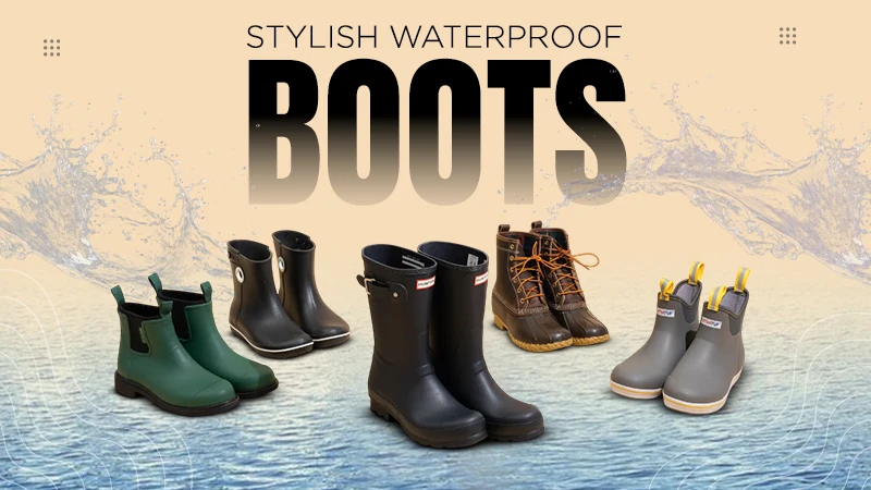stylish waterproof boots