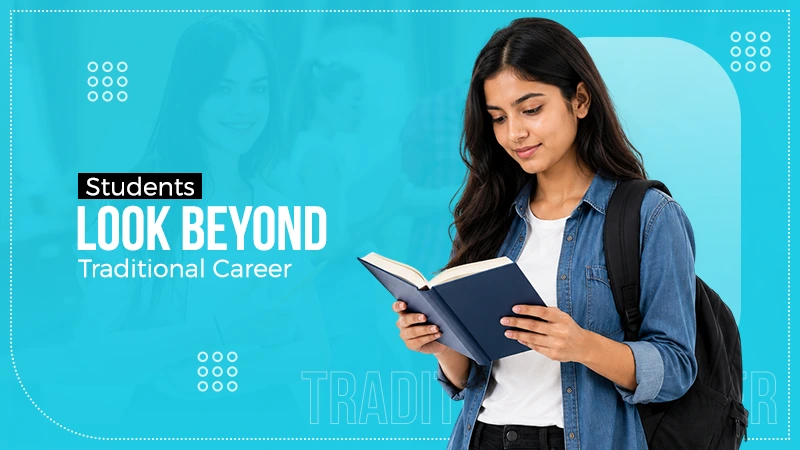 students look beyond traditional