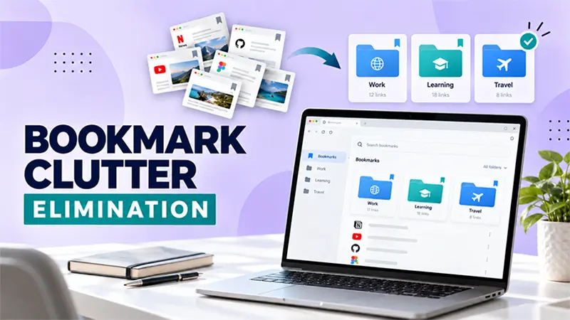 How an Organized Address Collection Eliminates Bookmark Clutter and Digital Fatigue