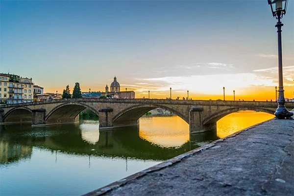 Sunset Stroll in Florence 