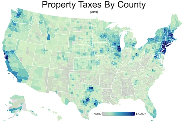 property tax by county