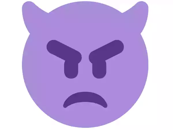 Snapchat angry devil trophy