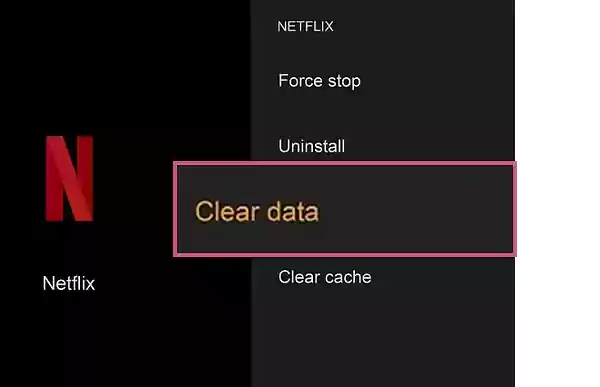 Clear data