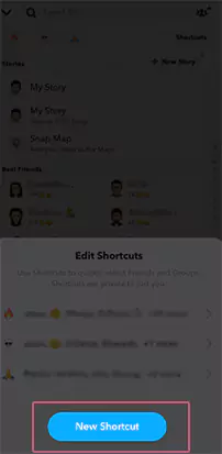 Select New Shortcut