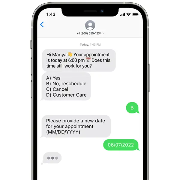 AI-powered SMS