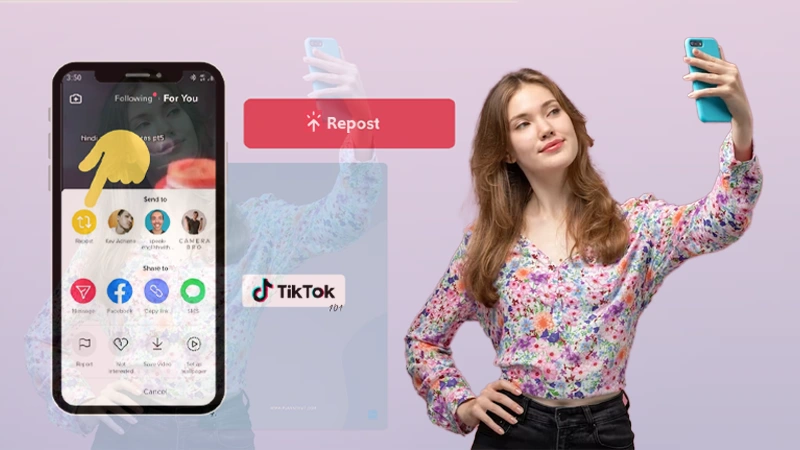 How to Undo Repost on TikTo