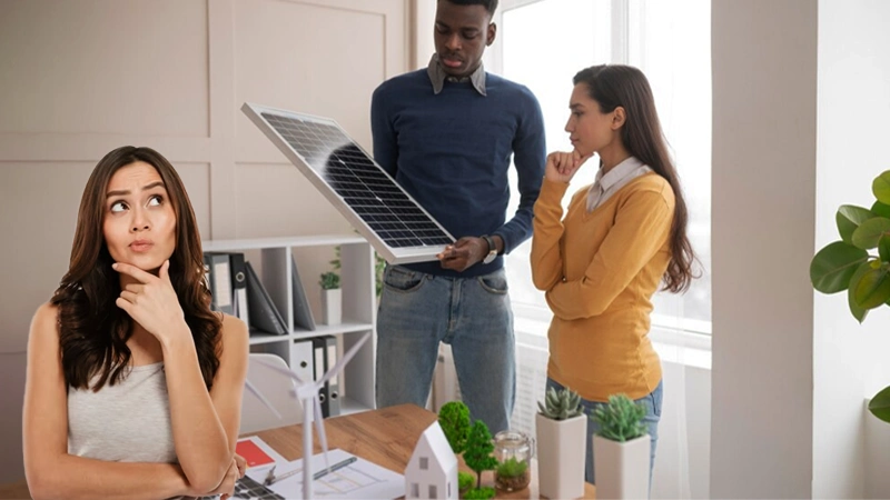 Solar Panel Installation at Home