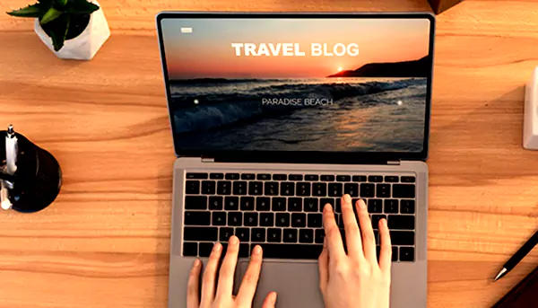 Travel Blog Design 