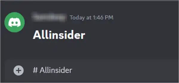 Large font in Discord chat