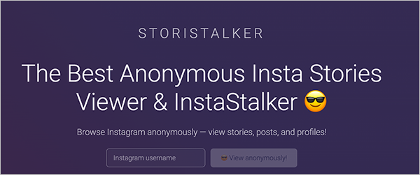 Storistalker Homepage