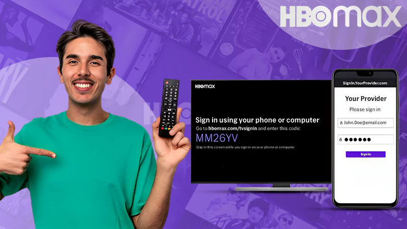 Activate HBO Max Using