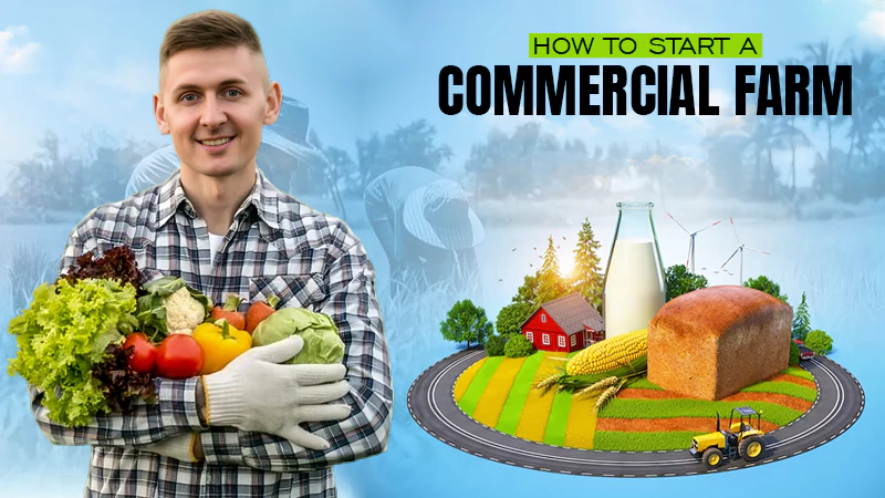 how to start a commercial farm