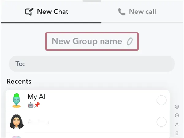 Snapchat Group Name