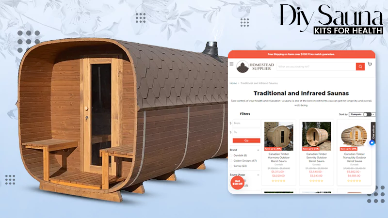 diy sauna kits for health