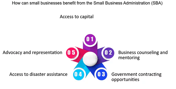 How can small businesses benefit from the SBA