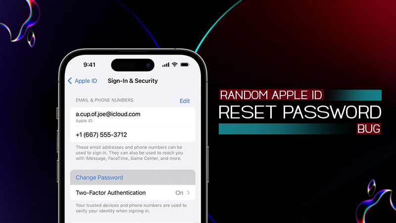 reset password