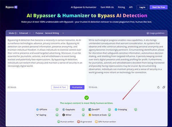 humanize ai text and bypass detection