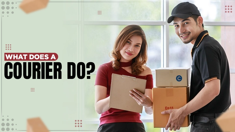 what does a courier do