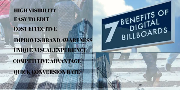 7 Benefits of Digital Billboards 