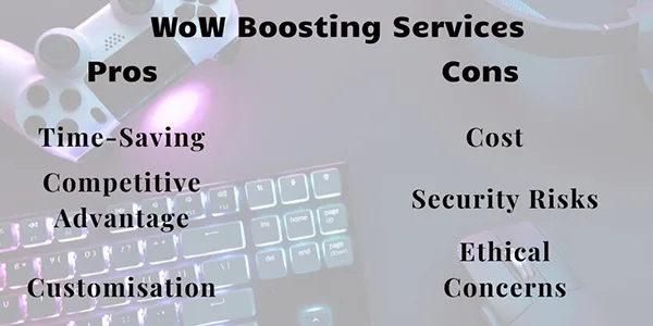 Pros and Cons of WoW Boosting Services