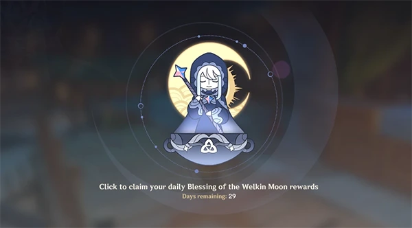 Blessing of the Welkin Moon - Genshin Impact