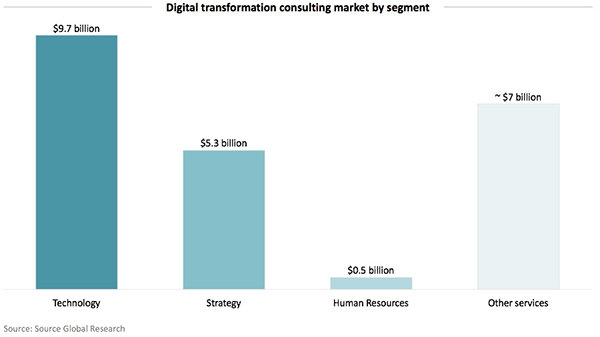 Digital Transformation Consulting Market by Segement