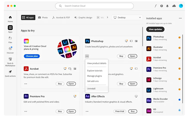 How to Use the Adobe Uninstaller App
