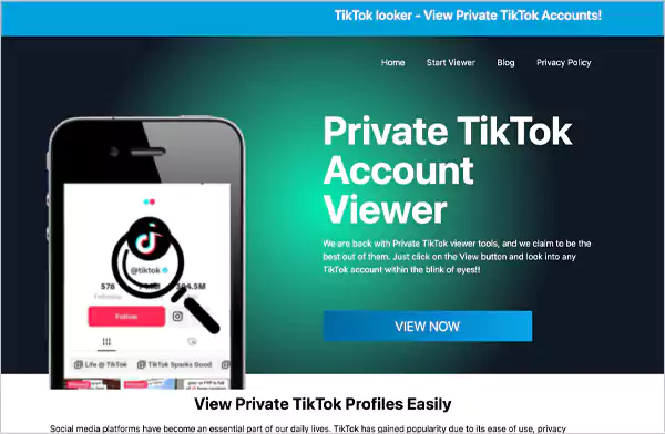 TikTok Llooker Private Viewer