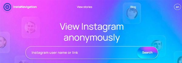 InstaNavigation Anonymous Tool