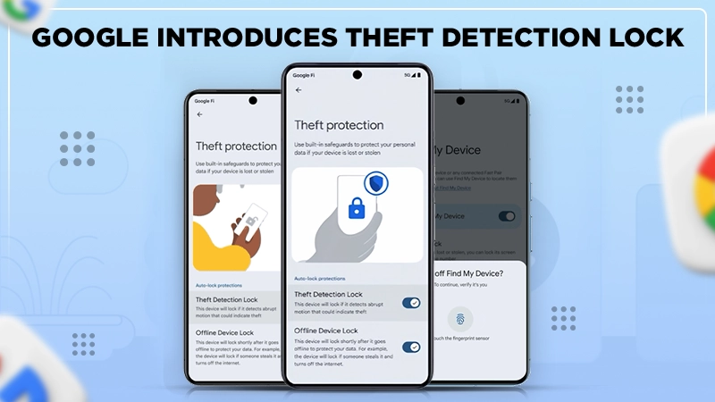 Theft detection Lock