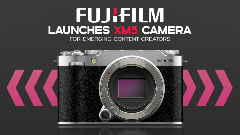 fujifilm launches xm5 camera