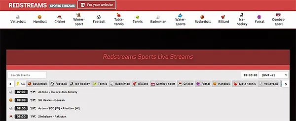 The Redstreams platform