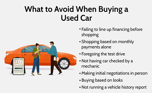 What to Avoid When Buying a Used Car