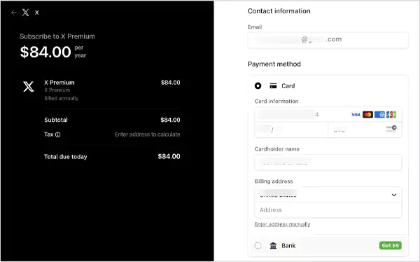 Fill out the details on this pages