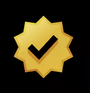 Golden check