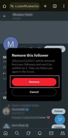 Hit Remove