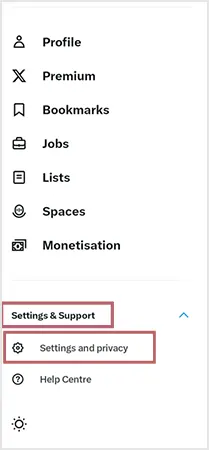 How to make a Twitter account private
