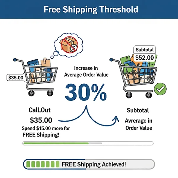 Free shipping threshold