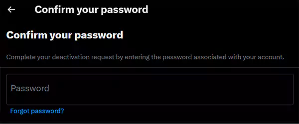 Enter your password