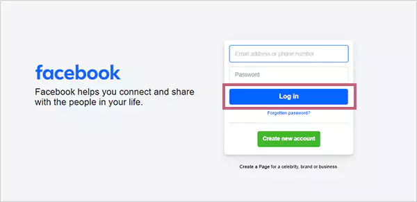 Facebook Login