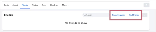 Friend Requests and Find Friends