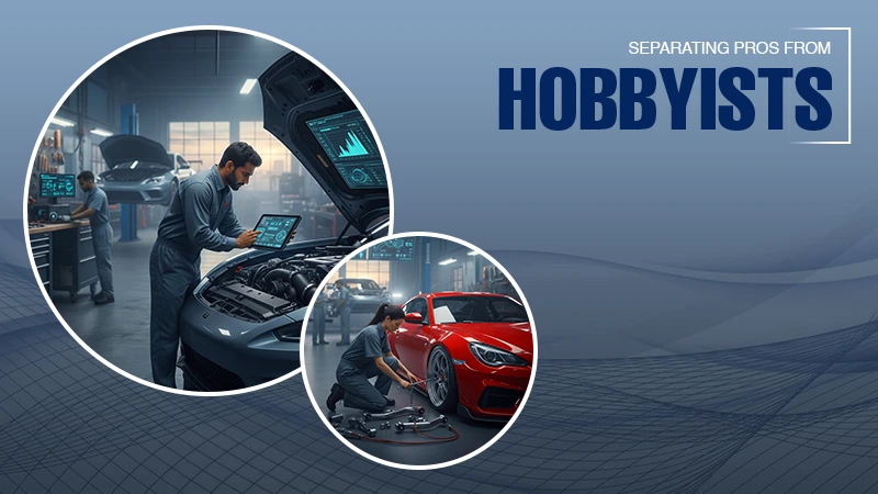 Separating Pros from Hobbyists